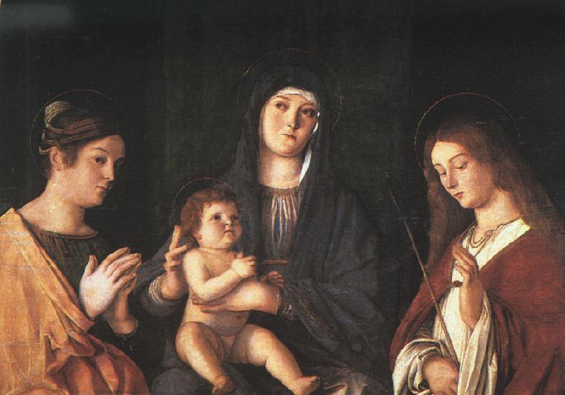 Giovanni Bellini The Virgin and the Child with Two Saints